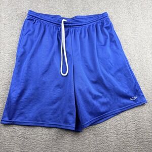 C9 by Champion Men's L Royal Blue Mesh Athletic Basketball Shorts Drawstring